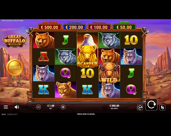 Great Buffalo Hold 'n Win