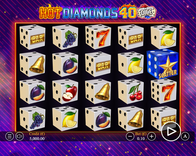 Hot Diamonds 40 Dice