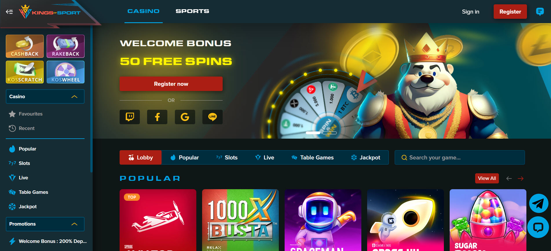 Kings of Sport Casino