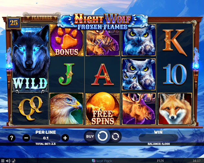 Night Wolf - Frozen Flames
