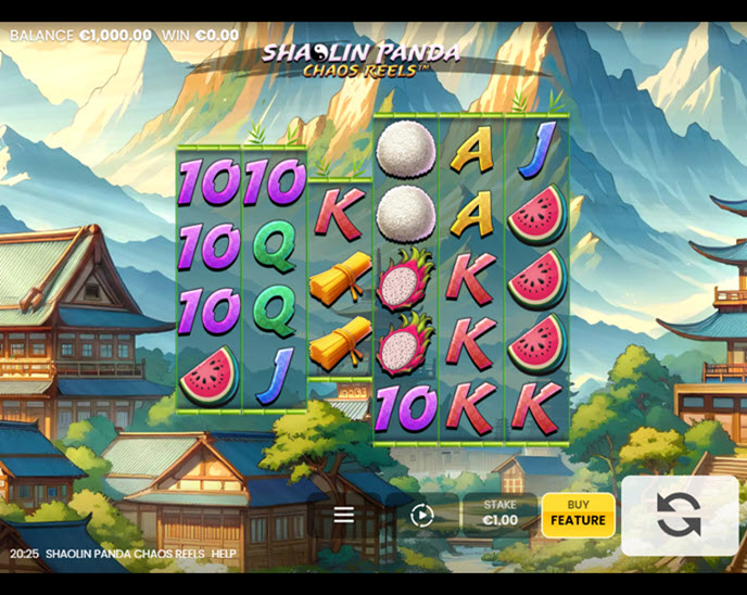 Shaolin Panda Chaos Reels