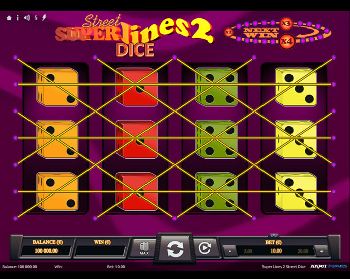 Super Lines 2 Dice