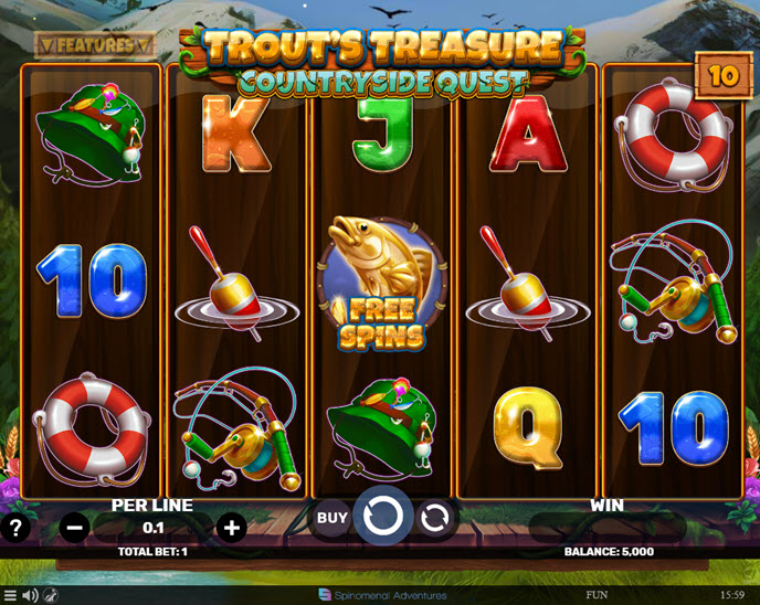 Trout's Treasure Countryside Quest