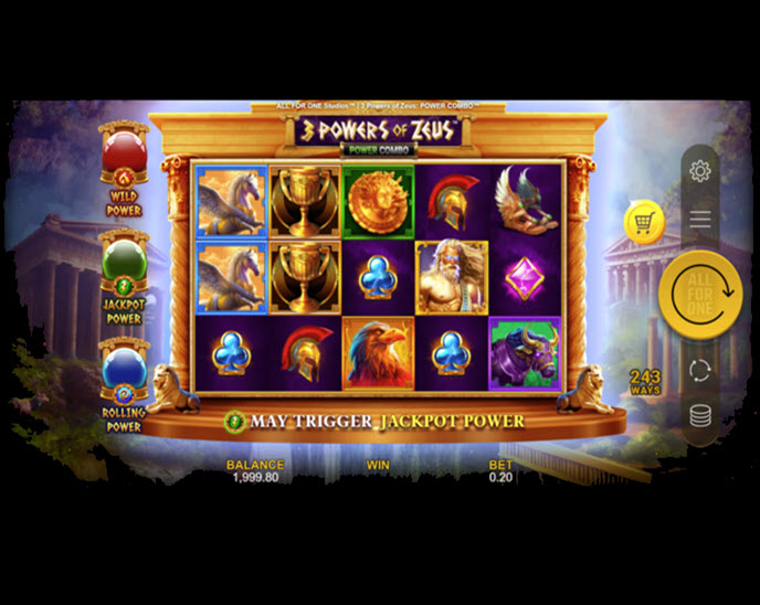 3 Powers of Zeus: Power Combo