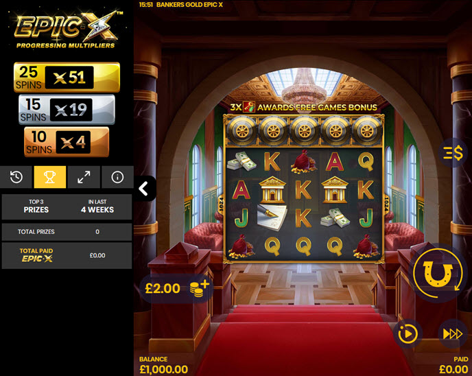 Banker's Gold Epic X