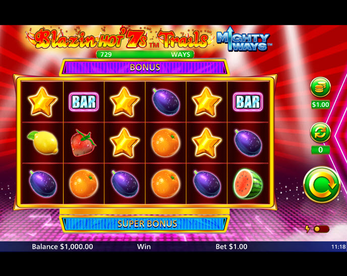 Blazin' Hot 7s Trails Mighty Ways