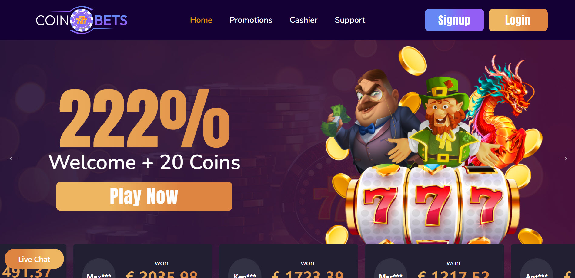 CoinBets777 Casino