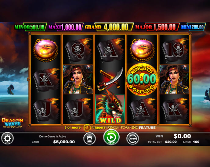 Dragon Waves - Rings of Fortune