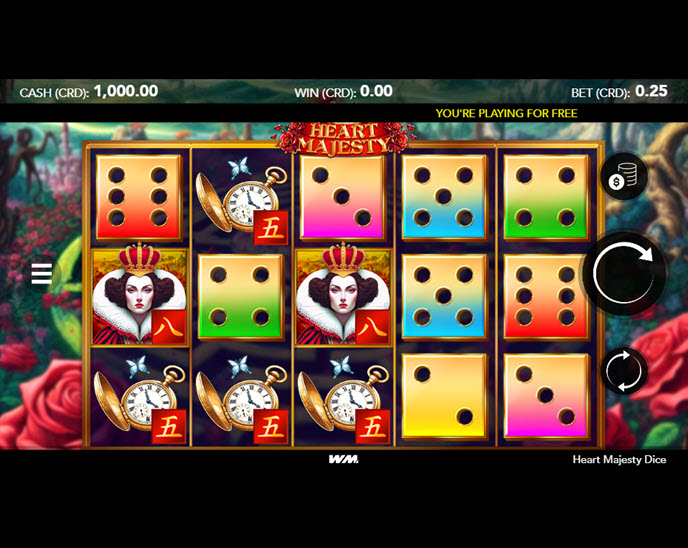 Heart Majesty Dice