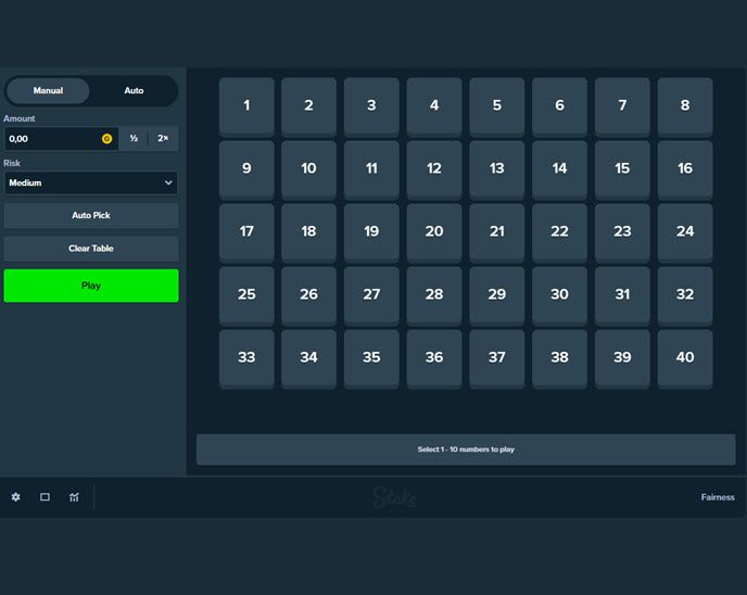 Keno (Stake Originals)