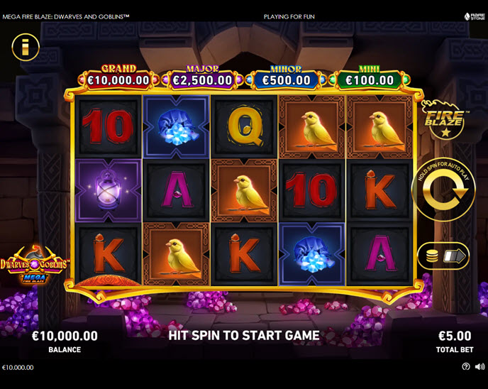 Mega Fire Blaze: Dwarves And Goblins