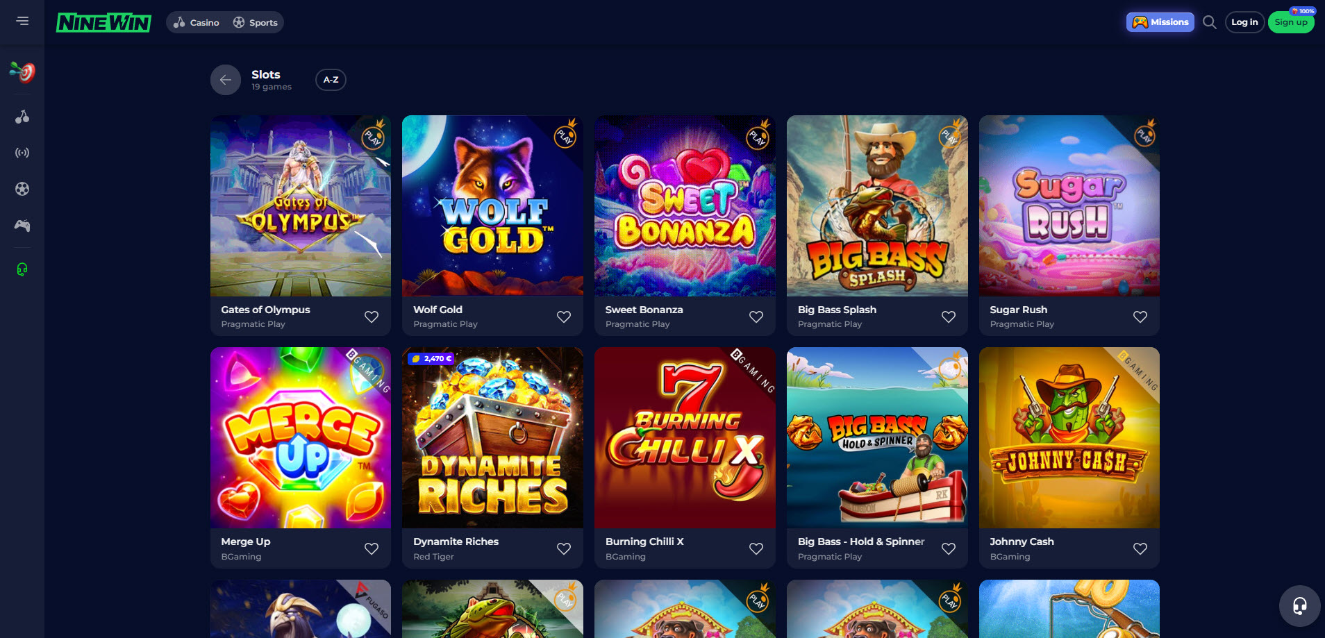 NineWin Casino