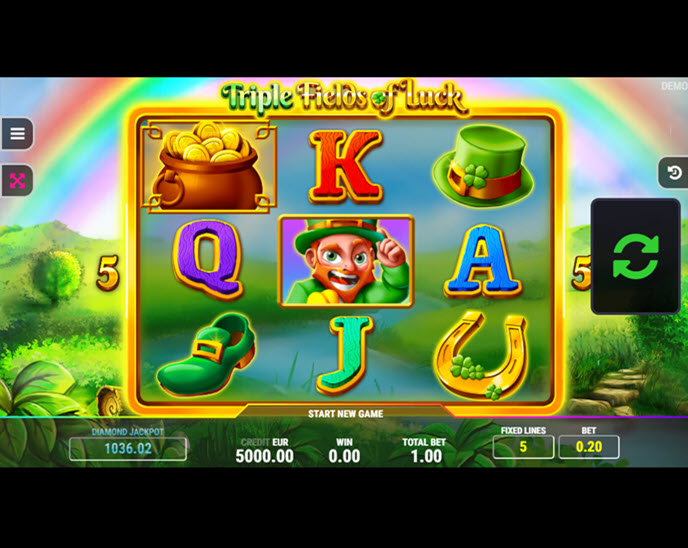 Triple Fields of Luck