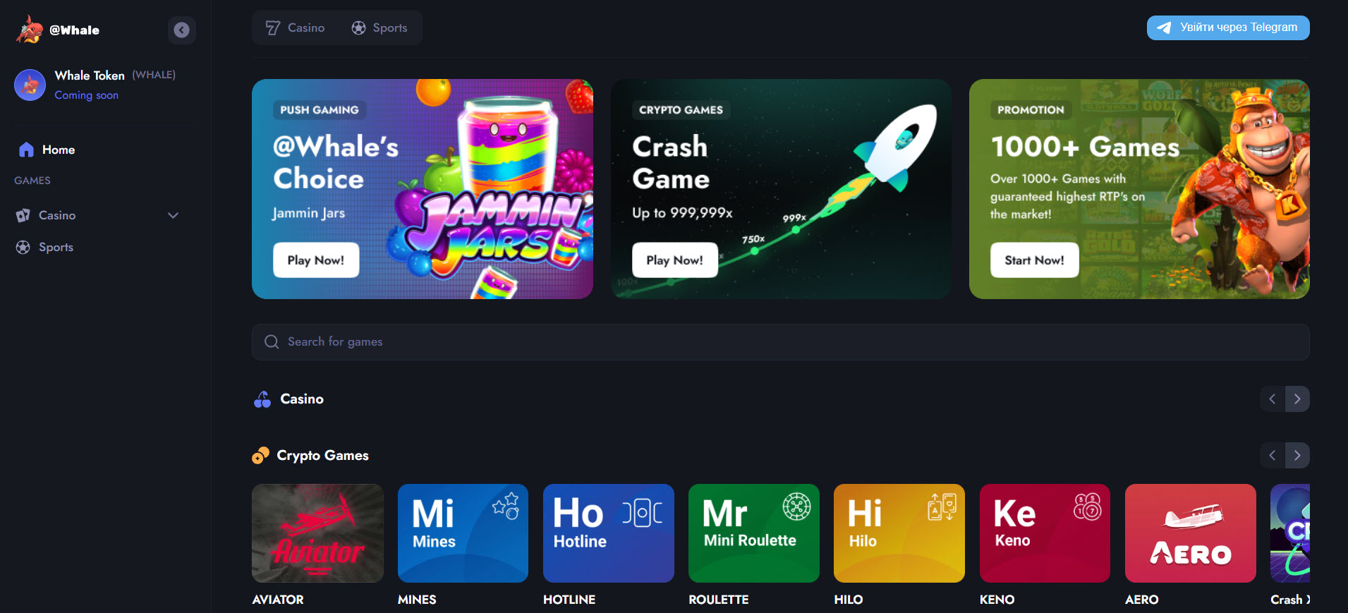 Whale Casino