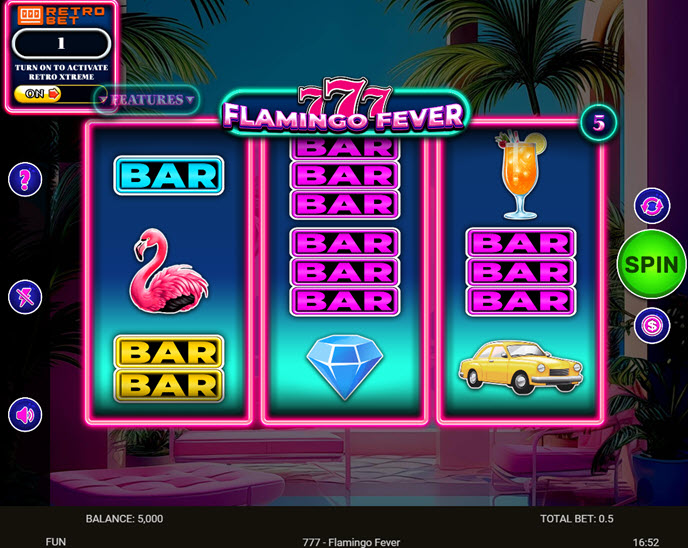 777 - Flamingo Fever