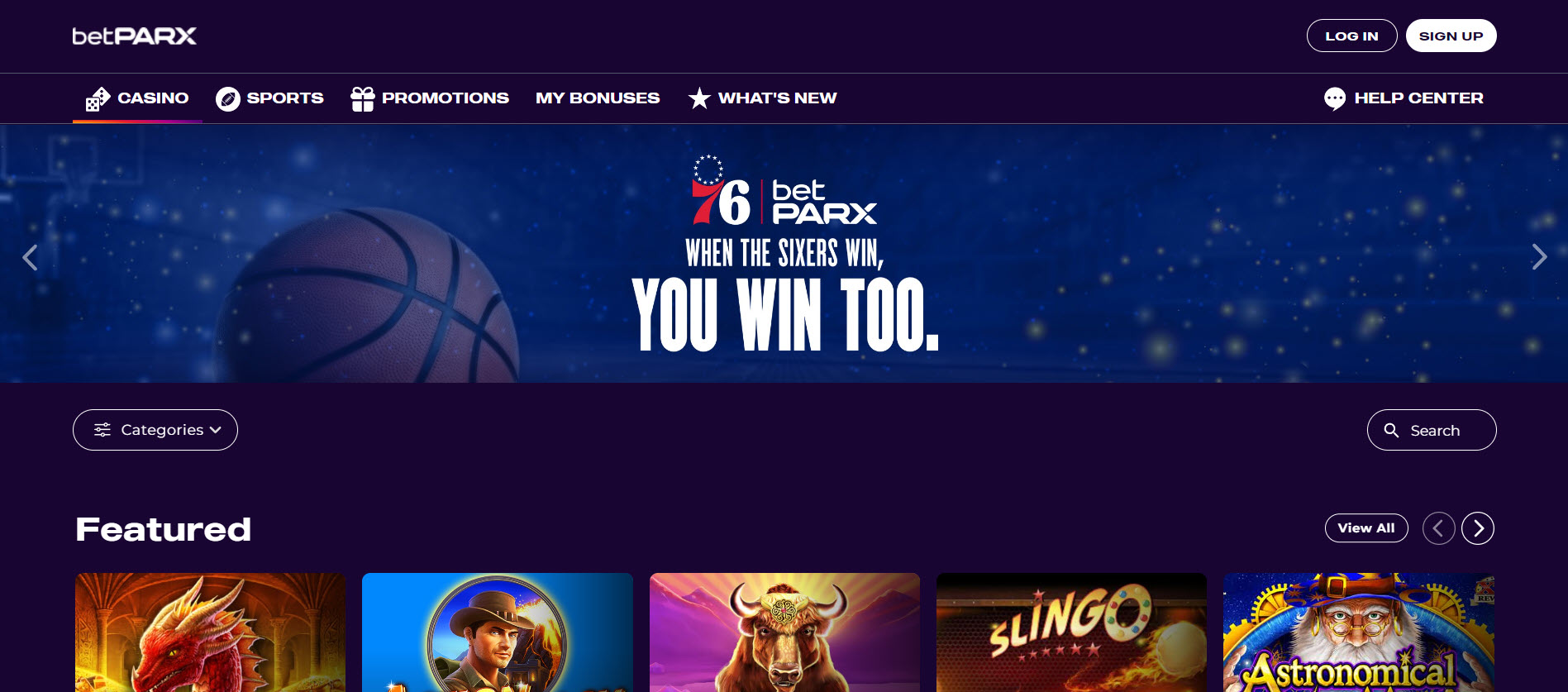 Betparx Casino
