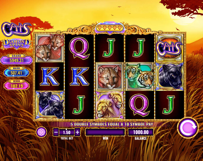 Cats Diamond Spins