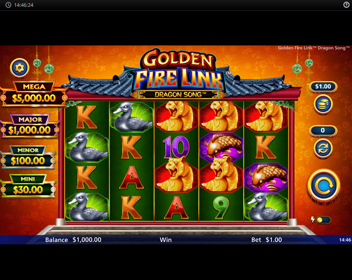 Golden Fire Link Dragon Song