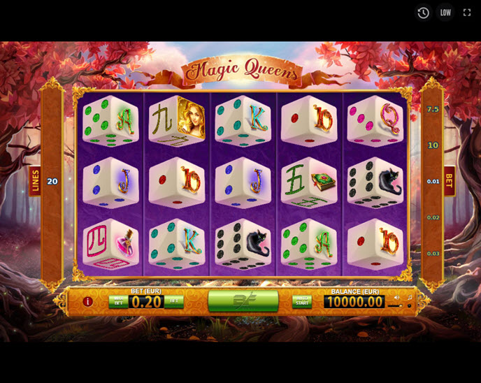 Magic Queens Dice