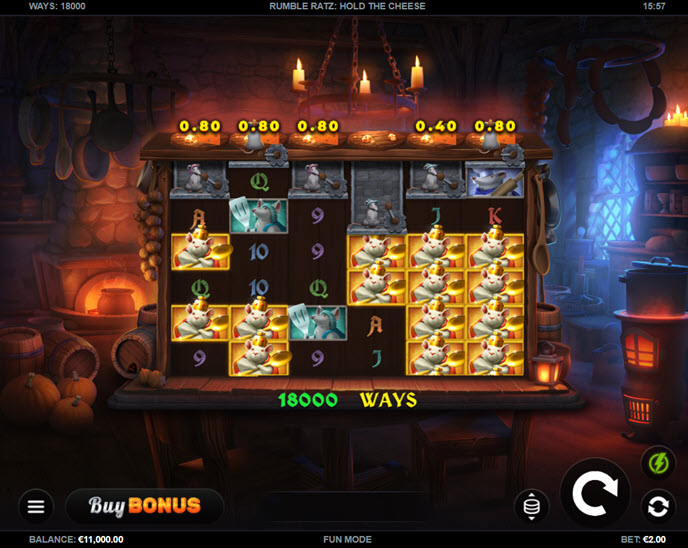 Rumble Ratz Hold the Cheese