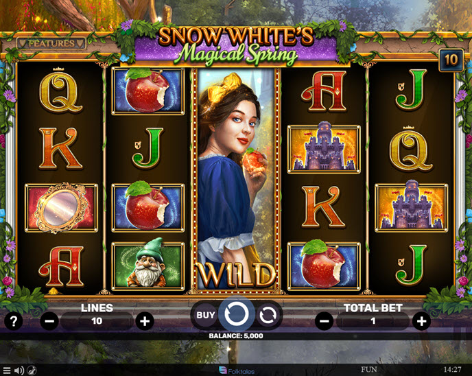 Snow White's Magical Spring