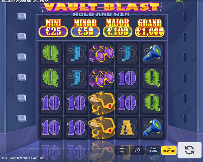 Vault Blast Hold and Win