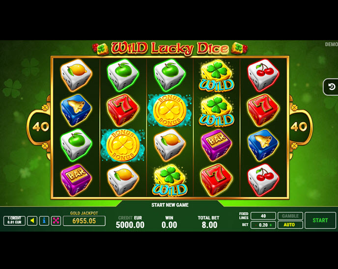 Wild Lucky Dice