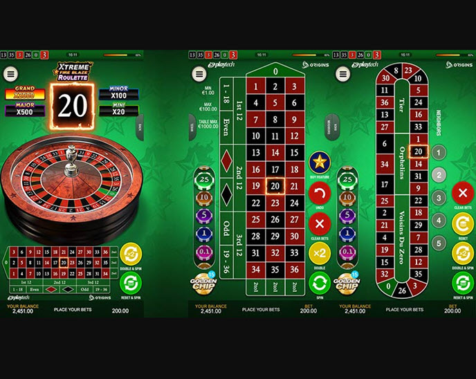 Xtreme Fire Blaze Roulette