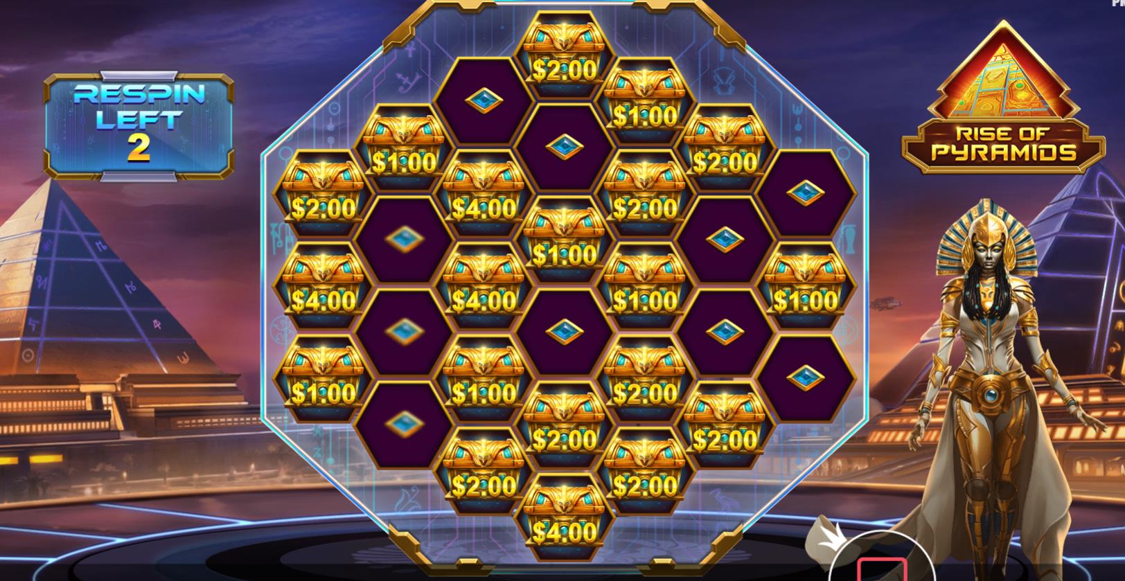 Bonus game Rise of Pyramids