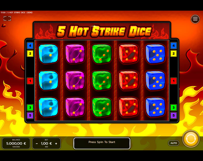 5 Hot Strike Dice