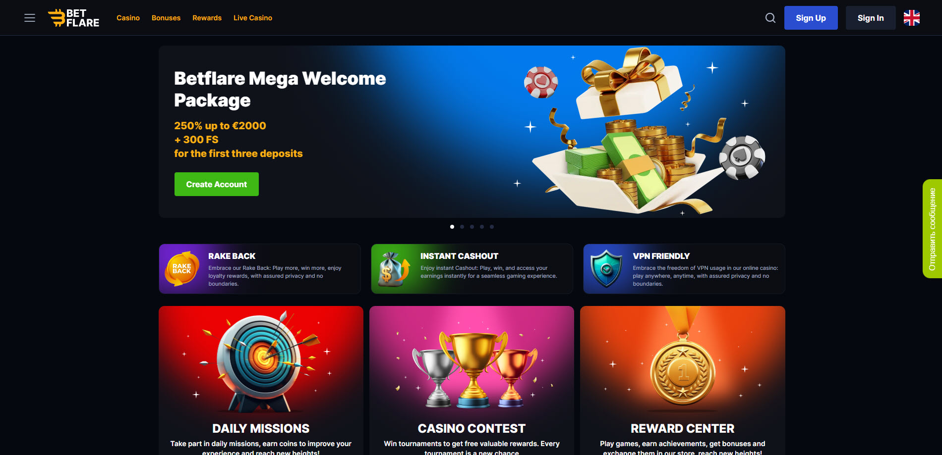 Betflare Casino