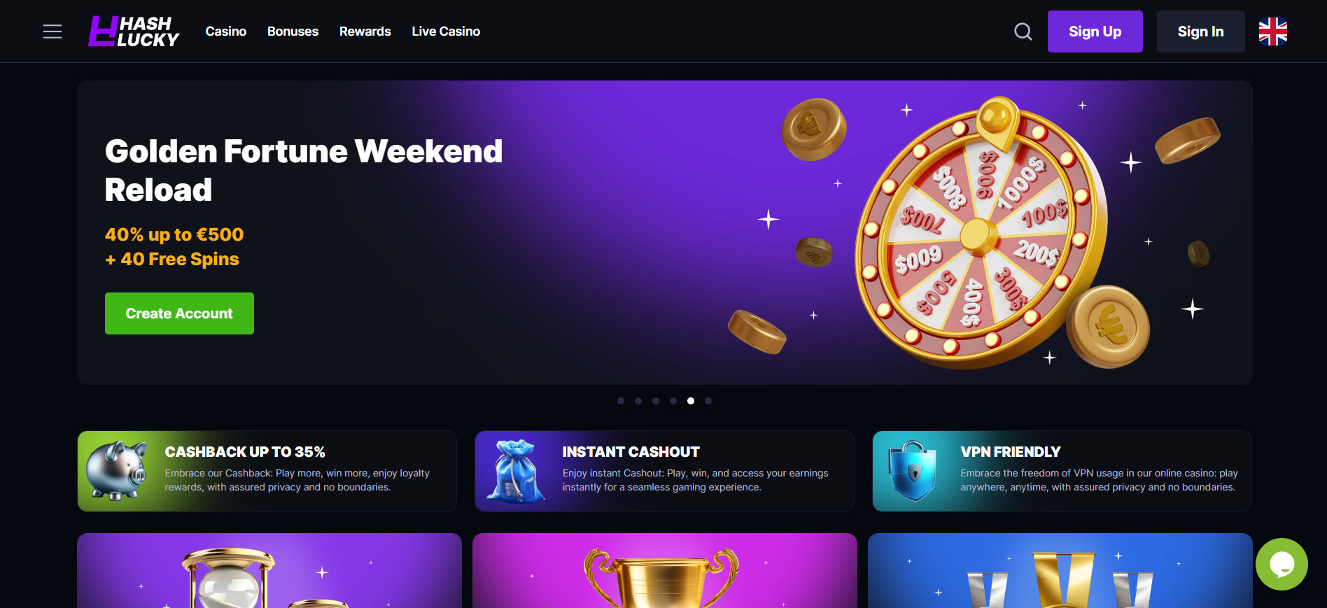 HashLucky Casino