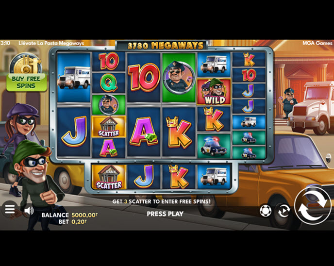 Llévate la Pasta Megaways