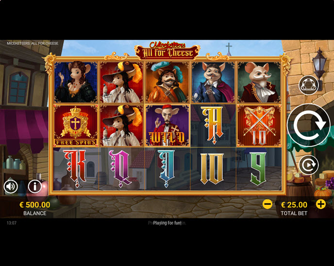 Miceketeers All for Cheese