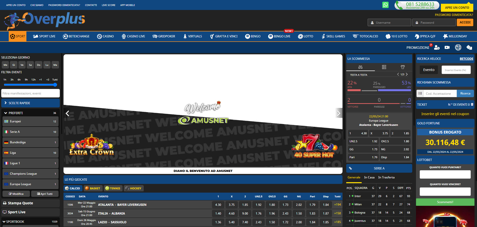 Overplus Casino