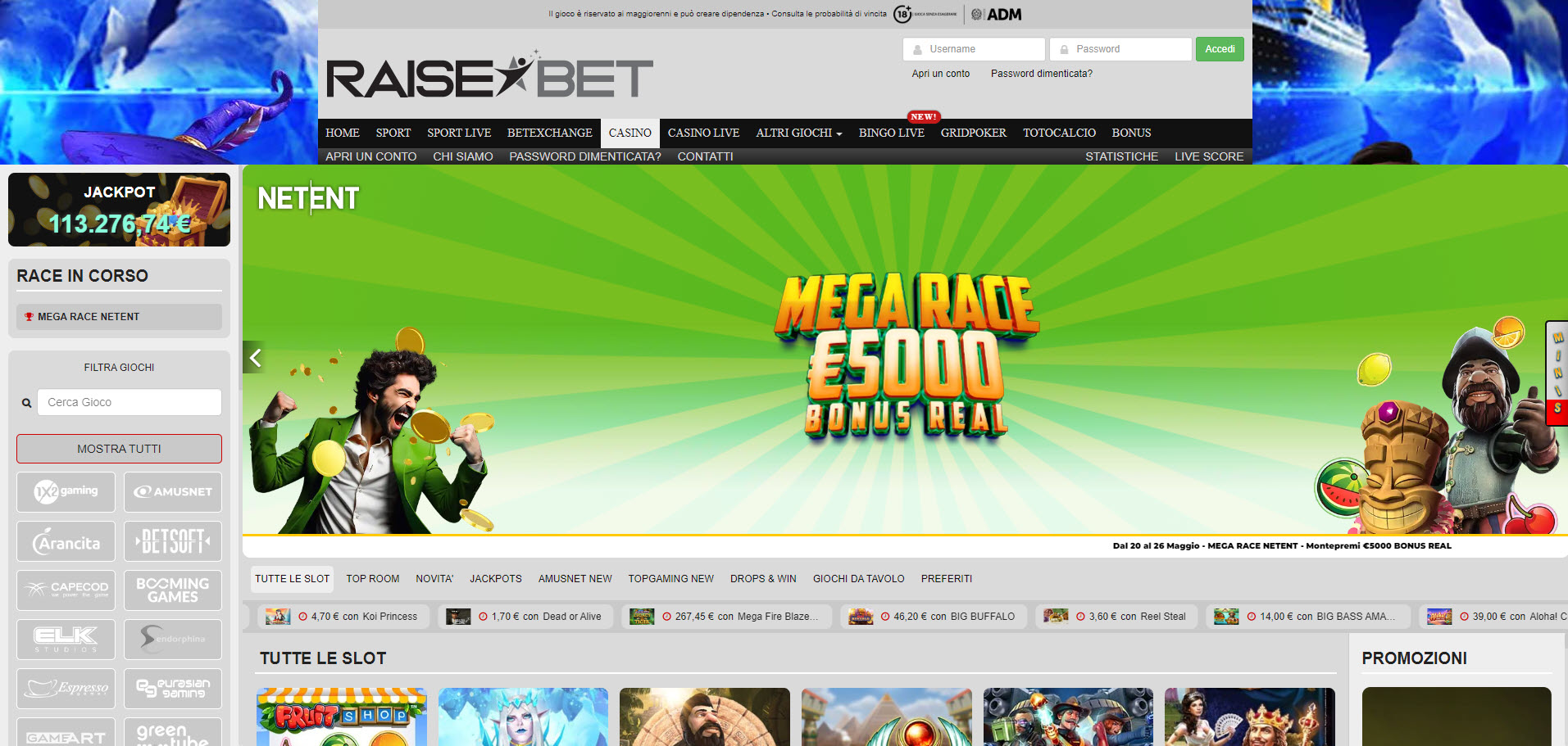 RaiseBet Casino