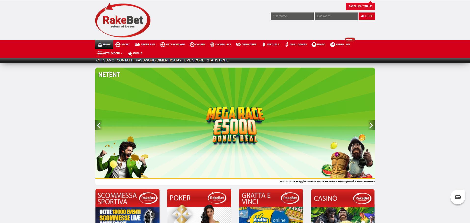 RakeBet Casino