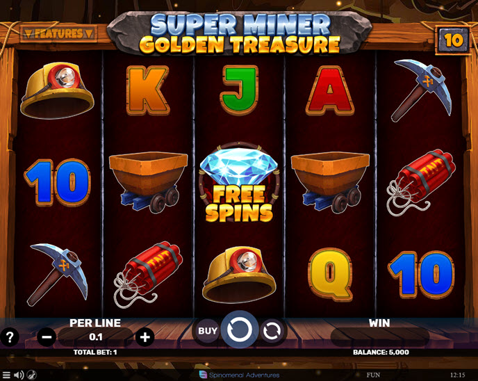 Super Miner - Golden Treasure