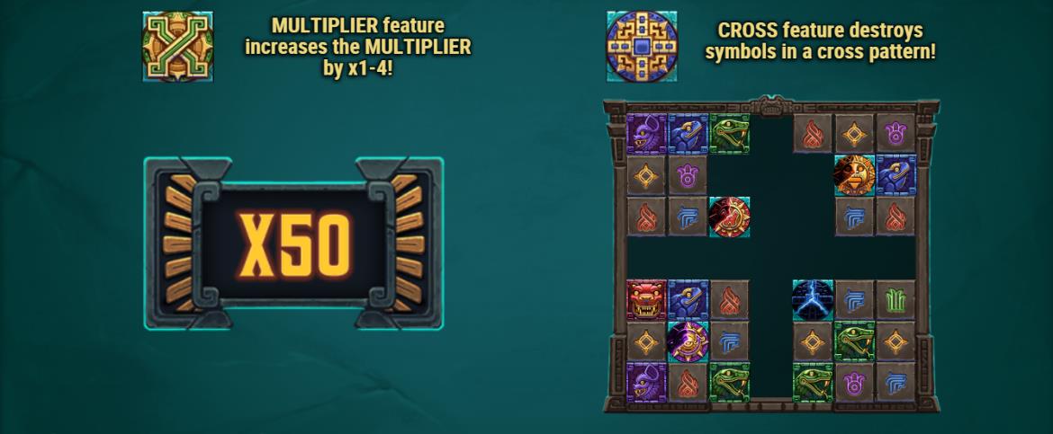 Special feature slot Temple of Tollan