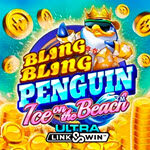Bling Bling Penguin: Ice On The Beach