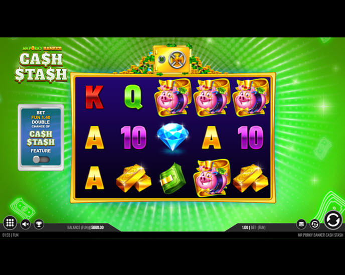 Mr Porky Banker Cash Stash