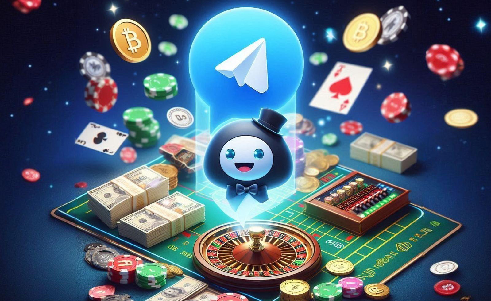 Тэлеграм-казіно — анлайн-казіно ўнутры мэсанджара Telegram