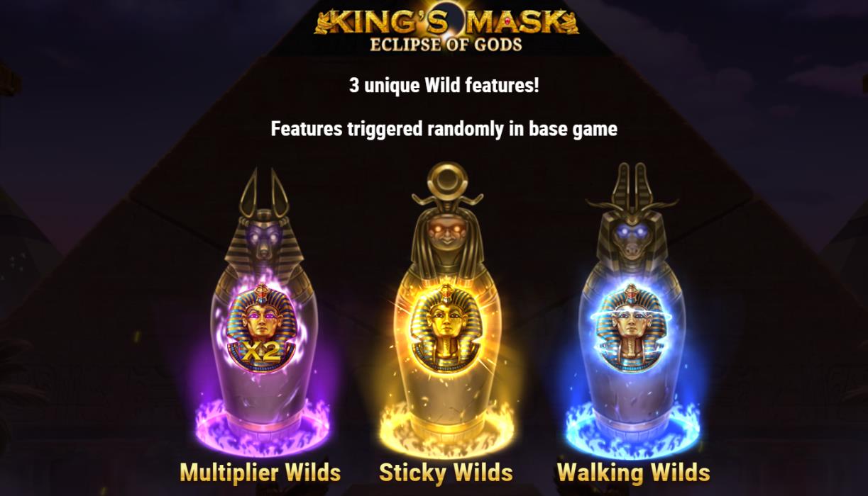 Новы слот Kings Mask Eclipse of Gods