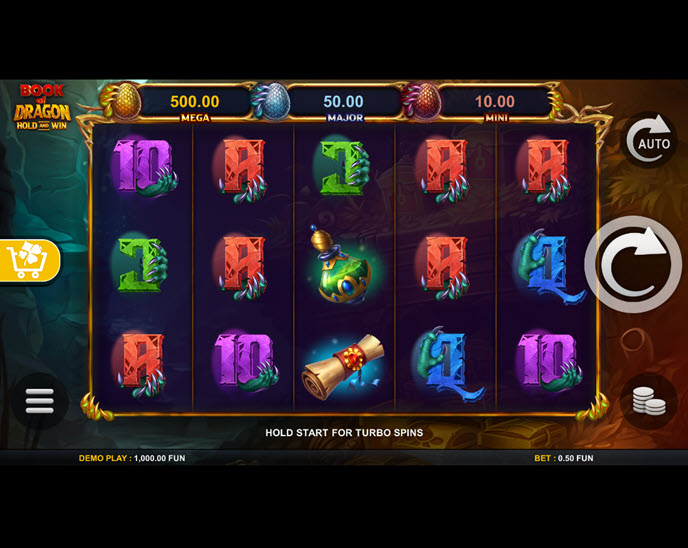 Book of Dragon Hold and Win