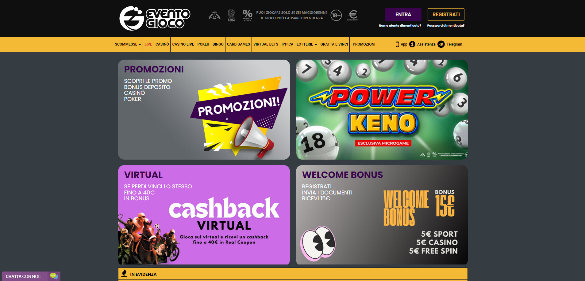 Eventogioco Casino