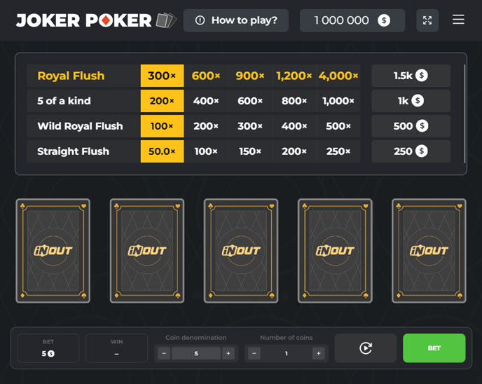 Joker Poker  (InOut)