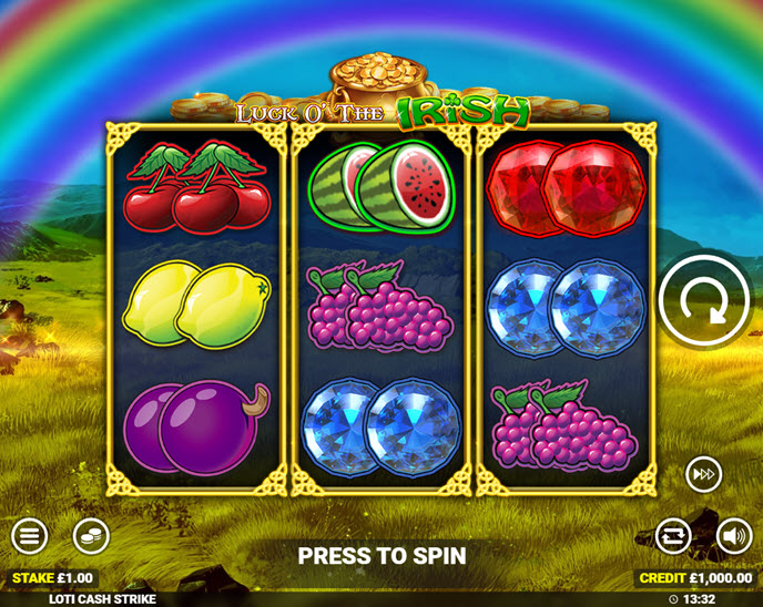 Luck O' The Irish Cash Strike