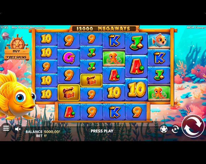 Mar Dorado Megaways