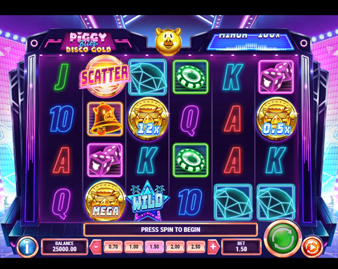 Piggy Blitz Disco Gold