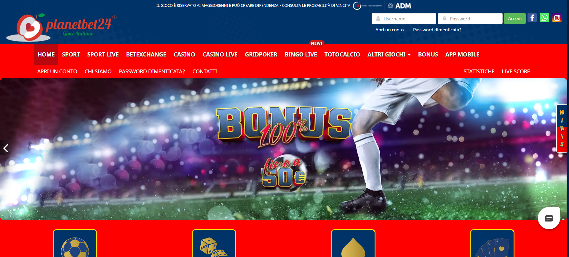 PlanetBet24 Casino
